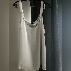 White Bling Cami